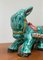 Vintage Italian Handpainted Donkey with Cart Bowl Sculpture from Deruta, Italy 15