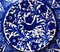 Italian Ceramic Plates with Cobalt Blue Decorations, Deruta, 1950s, Set of 5, Image 10