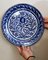 Italian Ceramic Plates with Cobalt Blue Decorations, Deruta, 1950s, Set of 5 17