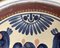 Plato de pared alemán vintage de cerámica de Keramik Manufaktur Kupfermühle, años 70, Imagen 5