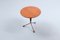 Vintage Teak and Copper Tripod Side Table attributed to Albert Larsson for Alberts Tibro, 1960s, Image 3