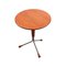 Vintage Teak and Copper Tripod Side Table attributed to Albert Larsson for Alberts Tibro, 1960s, Image 1
