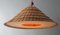 Large Boho Shogun Wood Pendant Folding Lamp by Wilhelm Vest 7