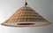 Large Boho Shogun Wood Pendant Folding Lamp by Wilhelm Vest 4