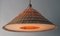 Large Boho Shogun Wood Pendant Folding Lamp by Wilhelm Vest 3