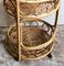 Vintage Italian Franco Albini Style Bamboo and Rattan Bar Cart, 1967, Image 10