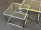 Nesting Tables in Chrome & Brass from Maison Charles, Set of 3 9