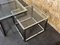 Tables Gigognes en Chrome et Laiton de Maison Charles, Set de 3 3