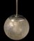 Deckenlampe mit gesprungener Glaskuppel, 1930er 12