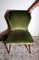 Vintage Italian Ulrich Guglielmo Style Cotton & Velvet Dining Chairs, 1950s, Set of 2 19