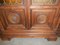 4-Door Walnut Bookcase, 1950s, Image 7