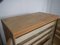 Vintage Beech Chest of Drawers with Wheels 9