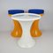 Tabourets Vintage, 1960s, Set de 3 3