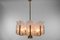 Large 10-Light Chandelier in the Style of Carl Fagerlund for Orrefors, 1960s, Image 5
