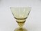 Art Deco Amber-Colored Mouthblown Liquor Glasses, 1920s, Set of 6, Image 7