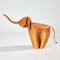 Elefante de cuero de una pieza Hugh / Cognac / Trank Up de DERU Germany, Imagen 2