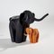 Elefante de una pieza en cuero Hugh / Black / Trank Up de DERU Germany, Imagen 5