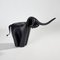 Elefante piccolo in pelle nera di DERU Germany, Immagine 1