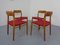 Danish Oak Model 75 Chairs by Niels Otto Møller for J.L. Møllers, Set of 4, 1960s 1