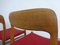 Danish Oak Model 75 Chairs by Niels Otto Møller for J.L. Møllers, Set of 4, 1960s 15