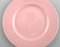 Arabia Teller aus rosa glasiertem Porzellan, Mitte 20. Jh., 5er Set 3
