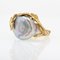 Naturalist Grey Baroque Pearl 18 Karat Yellow Gold Ring. 1970s, Image 7
