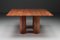 Red Travertine Il Collonato Dining Table attributed to Mario Bellini for Cassina, 1970s, Image 4