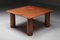 Red Travertine Il Collonato Dining Table attributed to Mario Bellini for Cassina, 1970s 7