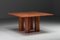 Red Travertine Il Collonato Dining Table attributed to Mario Bellini for Cassina, 1970s, Image 2