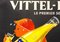 Französisches Werbeposter von André Roland für Vittel Delices, 1950er 3