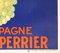 Póster publicitario francés de champán de Joseph Stall para Joseph Perrier, años 30, Imagen 8