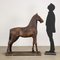 Papier-Mâché Horse Figurine, Italy, 19th Century, Image 2