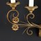 Brass Wall Lamps, Italy, 20th Century, Set of 2 3