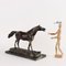 Antique Bronze Horse Figurine, Image 2