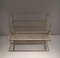 White Lacquered Metal and Perforated Metal Rack by Mathieu Matégot, 1950s 4