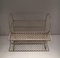 White Lacquered Metal and Perforated Metal Rack by Mathieu Matégot, 1950s, Image 4