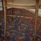 Vintage Games Table with Matching Bergere Chairs, Set of 5, Image 20