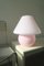 Vintage Murano Pink Mushroom Lamp, 1970s 1