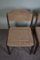 Vintage Wooden Dining Room Chairs, 1960s, Set of 4, Image 6