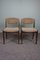 Vintage Wooden Dining Room Chairs, 1960s, Set of 4, Image 2