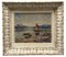 Leopold Pernes, Breton Red Sailing Boat, Oil on Canvas 1