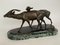Art Deco Antilopen aus Bronze & Marmor von Irenee Rochard, 1930er, 2er Set 2