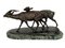Art Deco Antilopen aus Bronze & Marmor von Irenee Rochard, 1930er, 2er Set 1