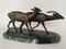 Art Deco Bronze and Marble Antelopes by Irenee Rochard, 1930s, Set of 2 9