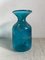 Maltese Emblem Green Art Carafe by by Michael Harris at the Mdina Glass Studio, Image 1