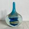 Blue Fish Vase from Mdina 1