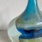 Blaue Fisch Vase von Mdina 4