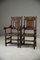 Oak Carolean Style Chairs, Set of 2 7