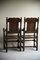 Oak Carolean Style Chairs, Set of 2 4