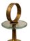 Lámpara de mesa de latón al estilo de Pietro Chiesa para Fontana Arte, Italia, años 40, Imagen 6